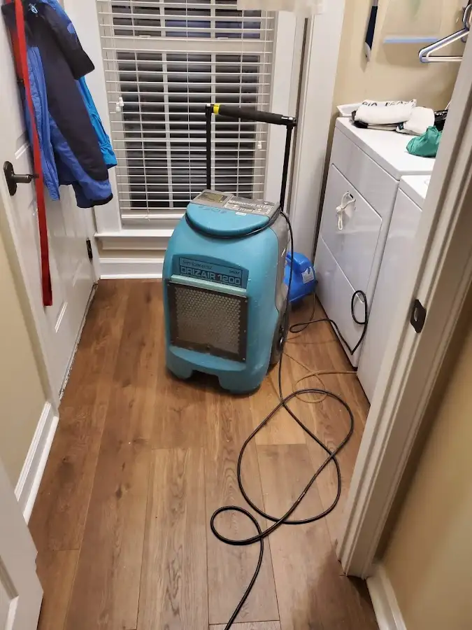 Commercial dehumidifier deployed for Crawl Space Restoration in Boone